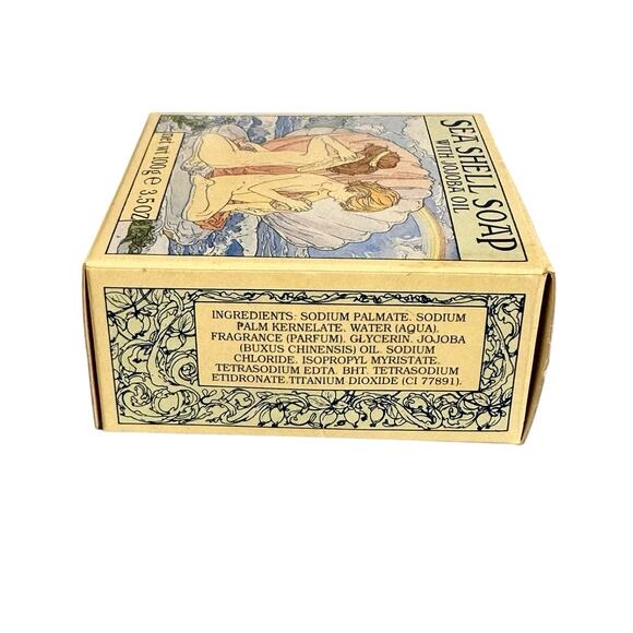 Crabtree & Evelyn London Sea Shell Soap with Jojoba Oil 3.5 oz Vintage 1978 - Picture 4 of 9